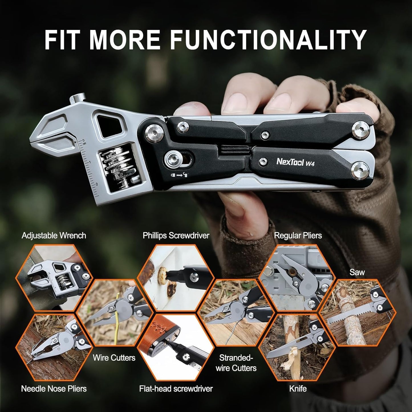 Adjustable Wrench Pliers