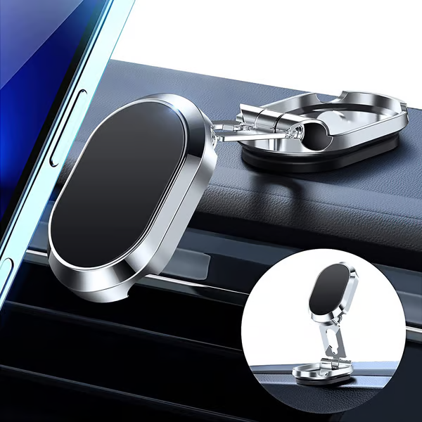π Alloy Folding Magnetic Car Phone Holder