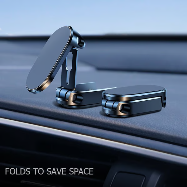 π Alloy Folding Magnetic Car Phone Holder