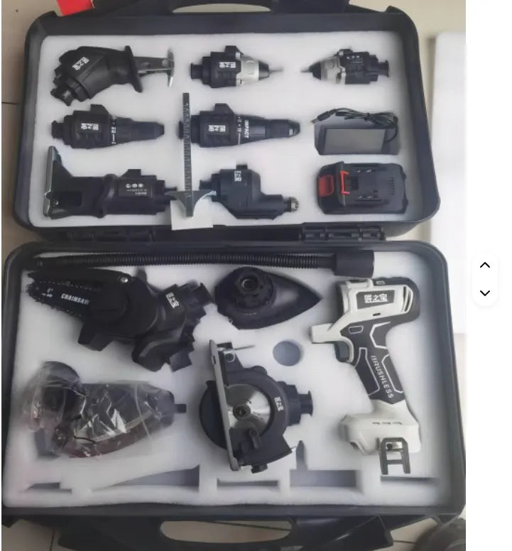 🍃🍃10-in-1 Brushless Electric Power Tool Combo Kit