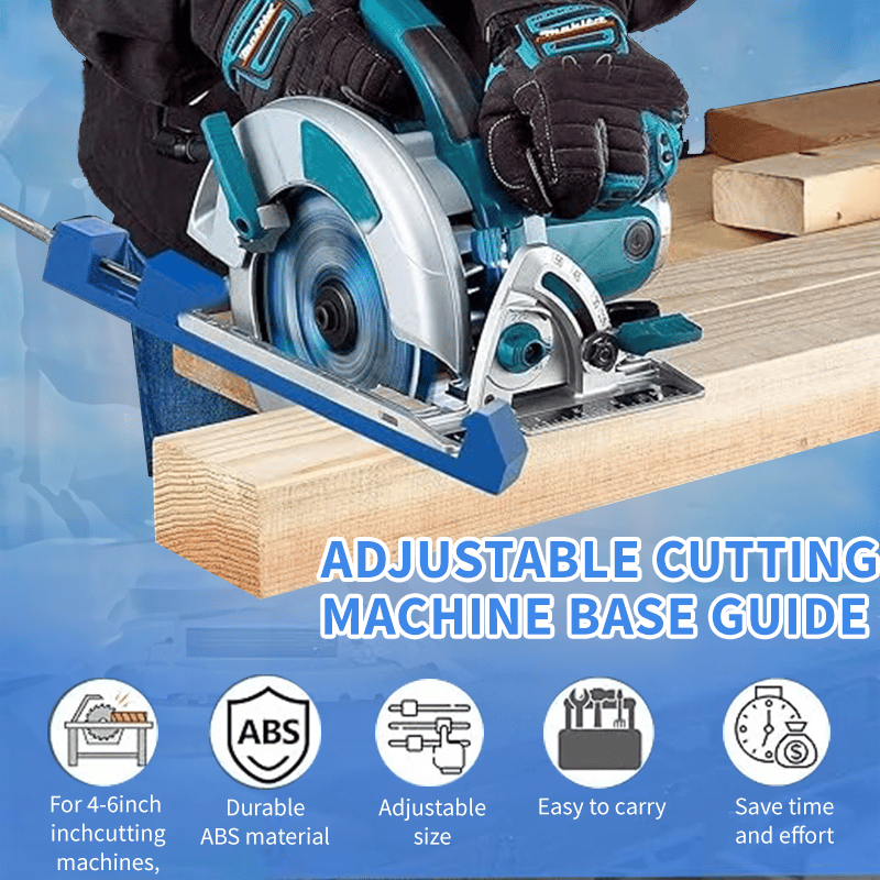 ⚒️Adjustable Cutting Machine Base Guide