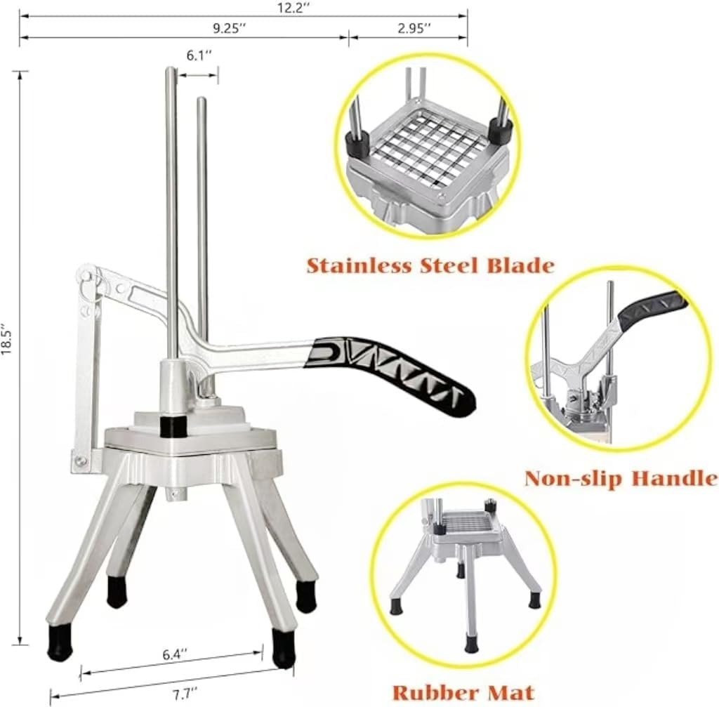 Stainless steel vegetable slicer