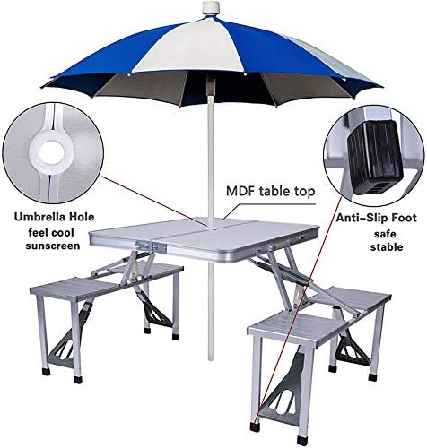 Folding picnic table