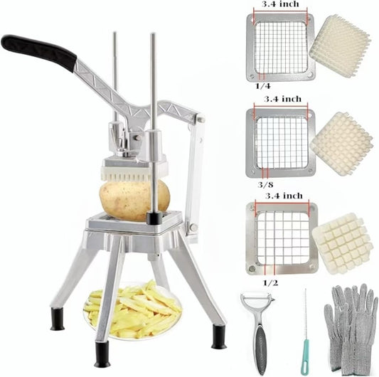 Stainless steel vegetable slicer