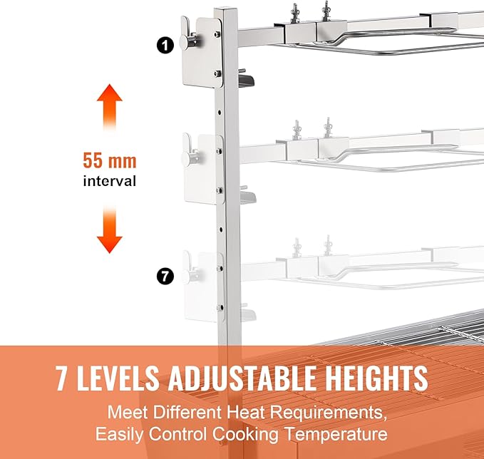 VEVOR Upgraded Grill and Rotisserie