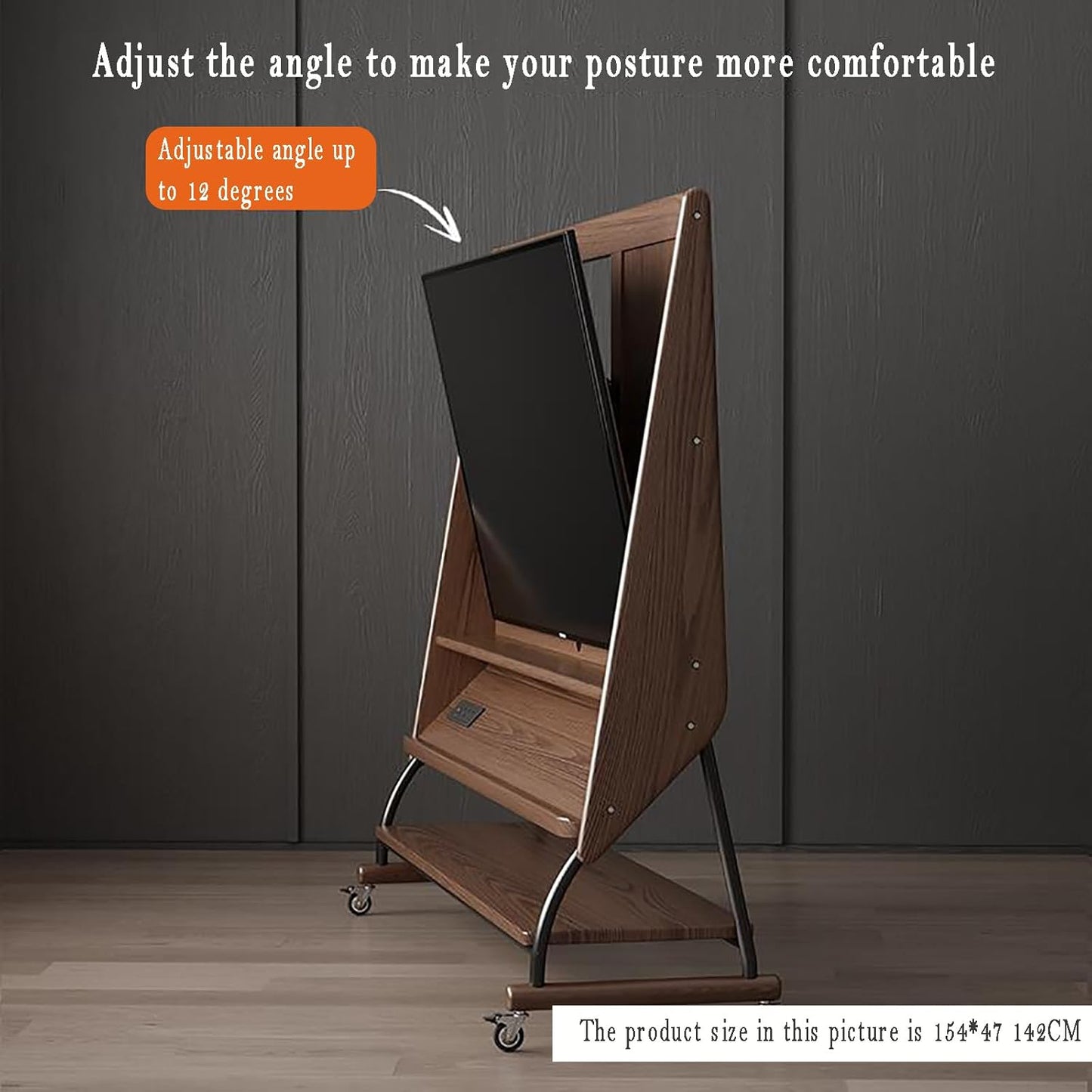 Mueble De TV Portátil De 20 A 75 Pulgadas Con Ar Mario De Almacenamiento