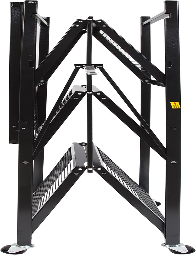 4-Tier Metal Folding Storage Rack