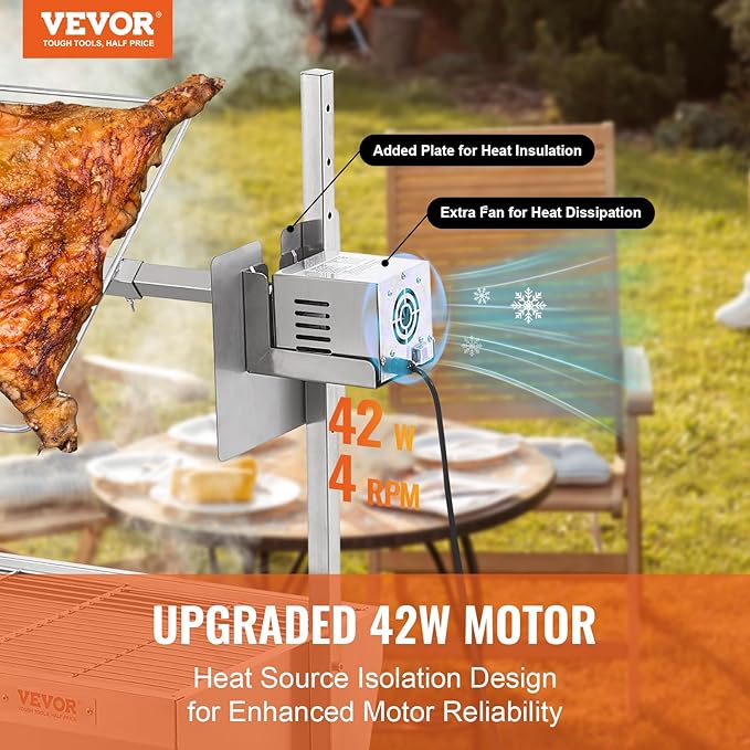 VEVOR Upgraded Grill and Rotisserie