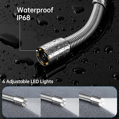 Foot Drain Pipe Inspection Camera