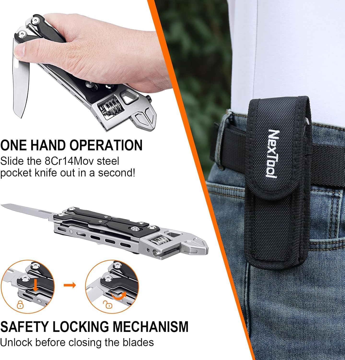 Adjustable Wrench Pliers