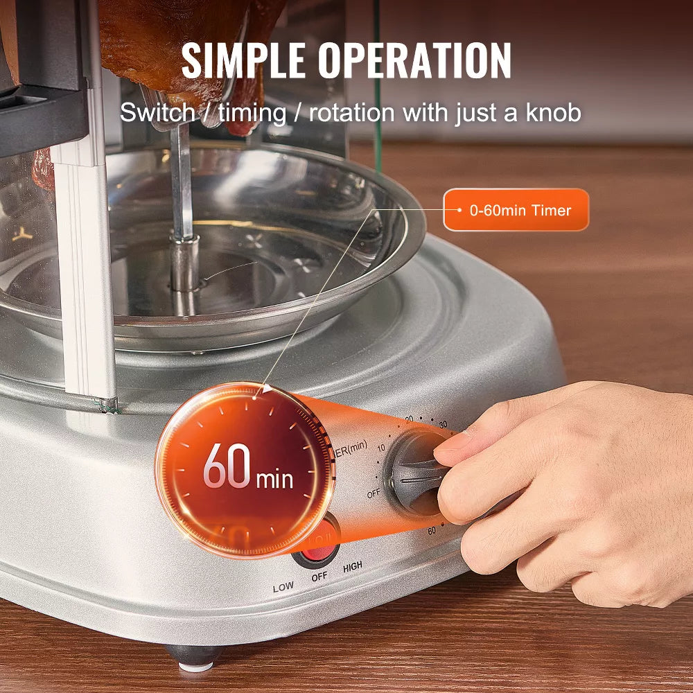 VEVOR Stainless Steel Barbecue Grill