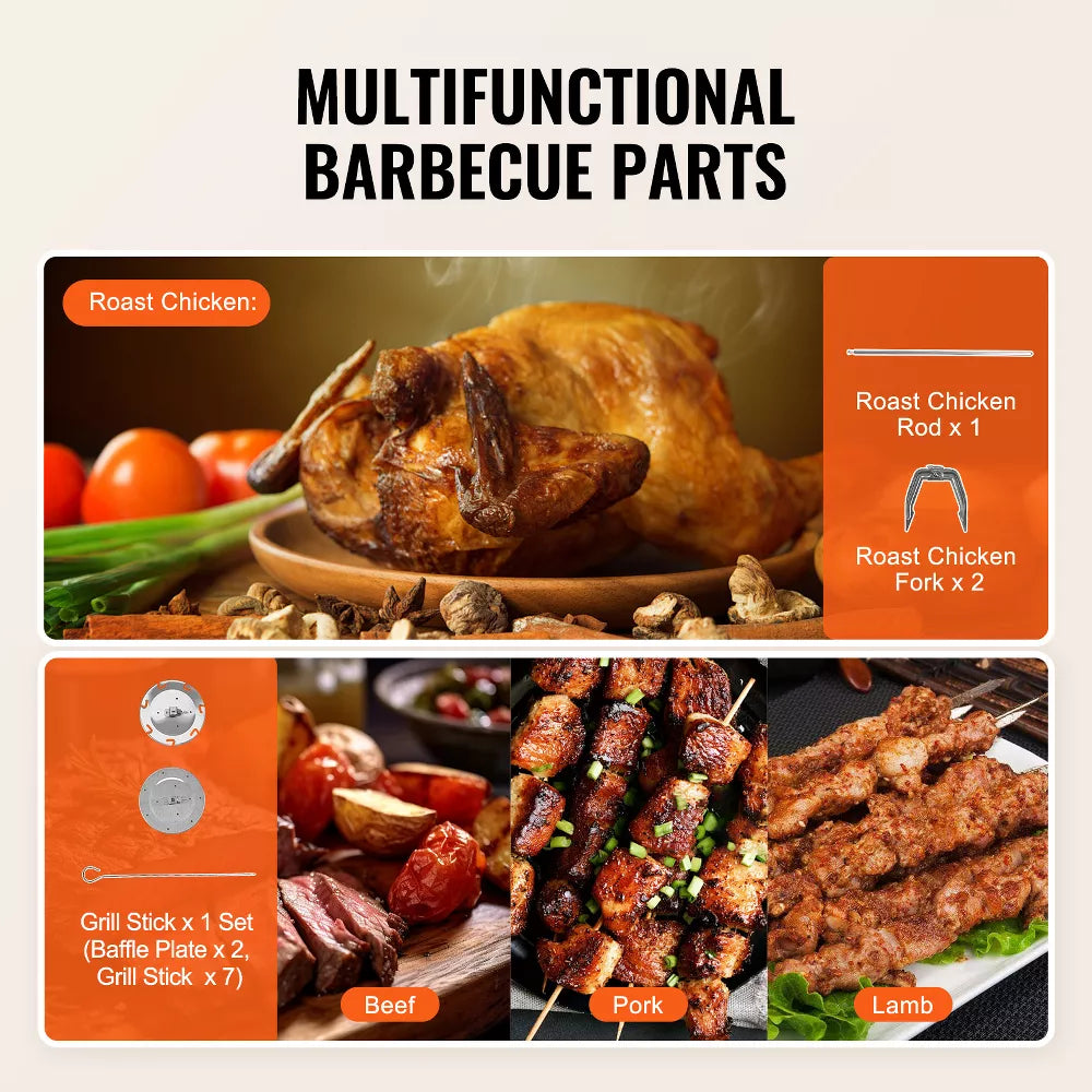 VEVOR Stainless Steel Barbecue Grill