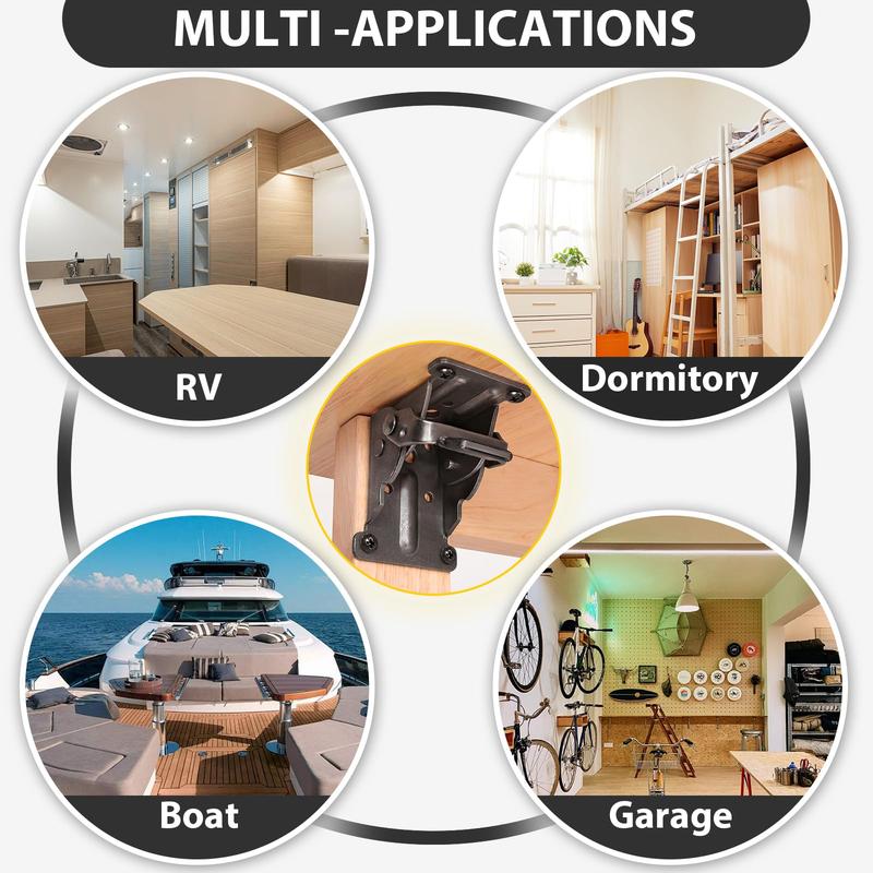 Woyuosn 90° Self-Locking Folding Hinges